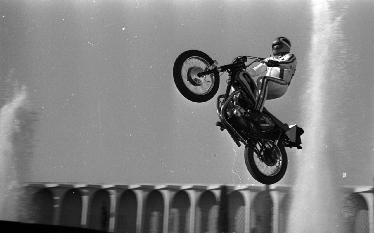 Evel Knievel - Caesars jump