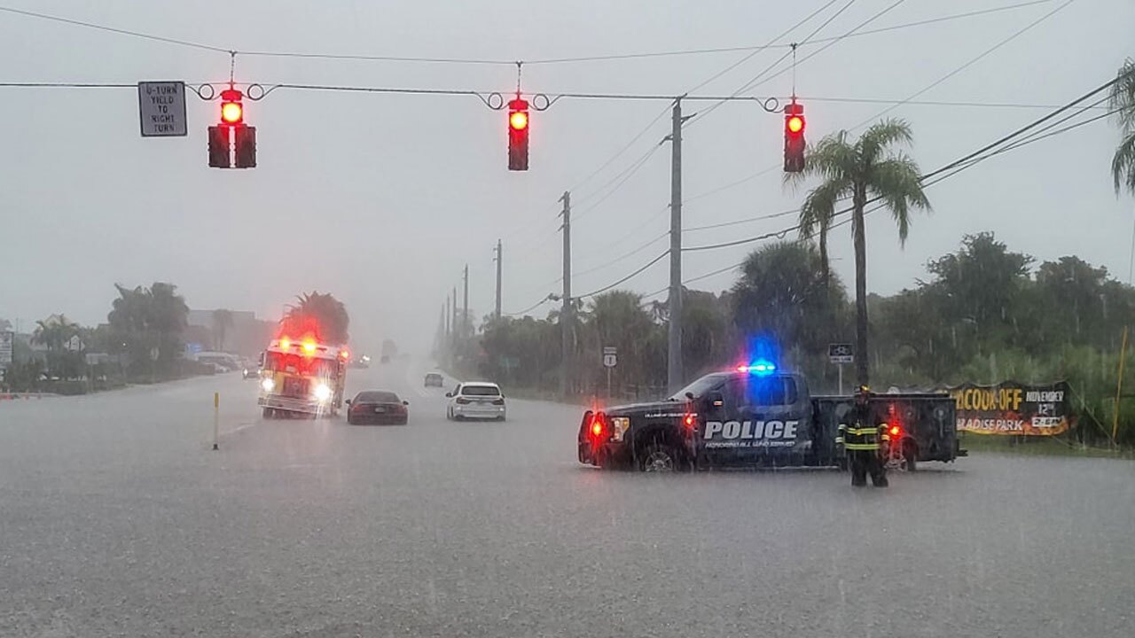 Flooding in Tequesta, Oct. 13, 2022