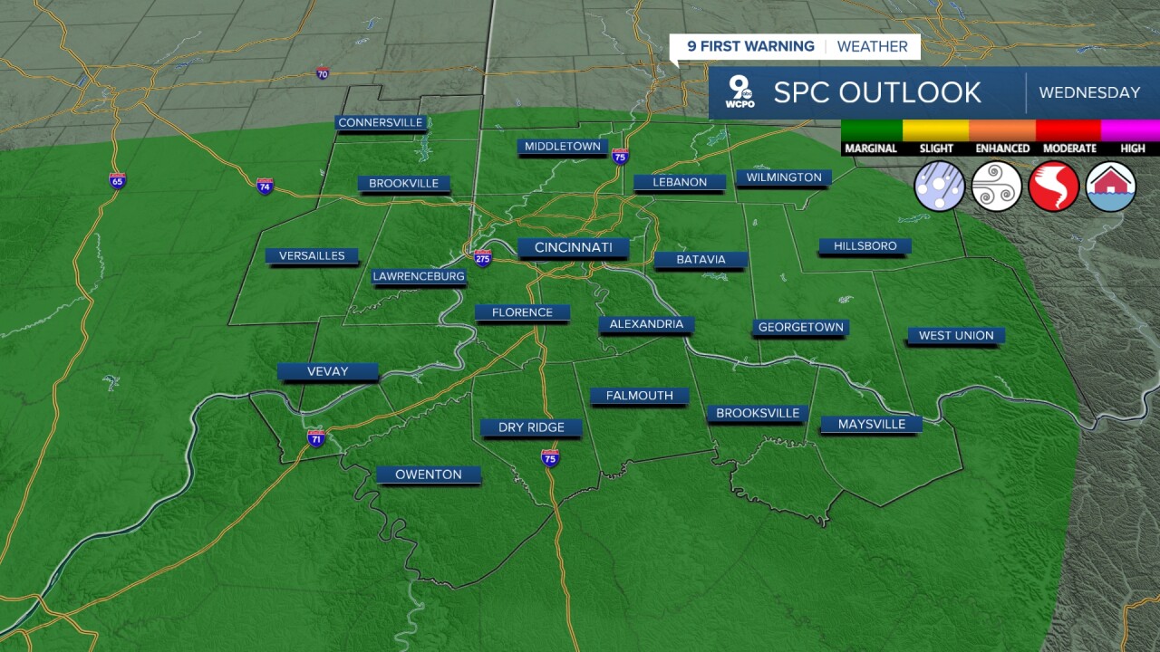 Wednesday SPC Outlook