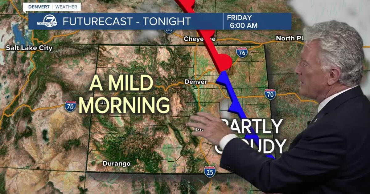 Another warm day with storms for Denver metro area
