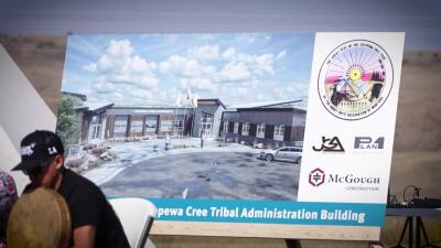 Chippewa Cree Tribe breaks ground for new facility
