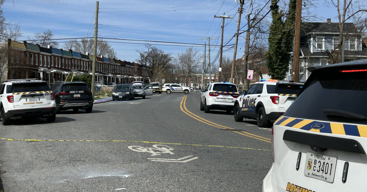 Shooting near Pimlico Elementary School leaves man critically wounded