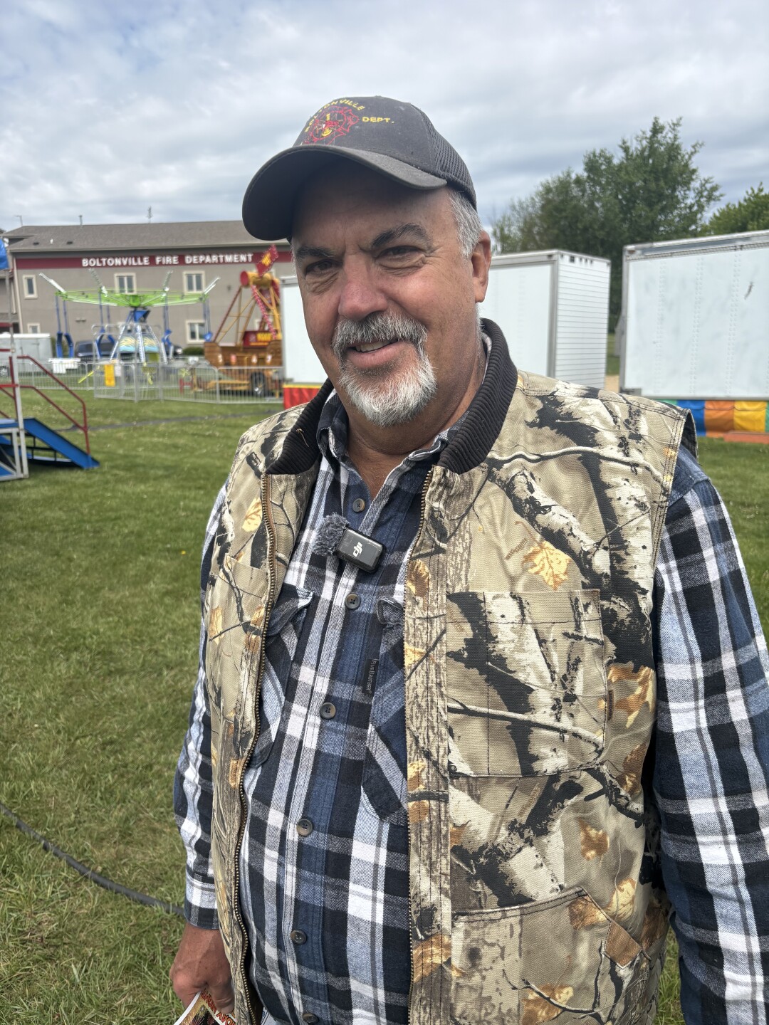 Dennis Fechter is a longtime firefighter and organizer of Boltonville's Rain Days