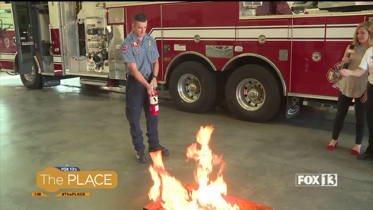 Do you know how to use the fire extinguisher in your house in case of an emergency?