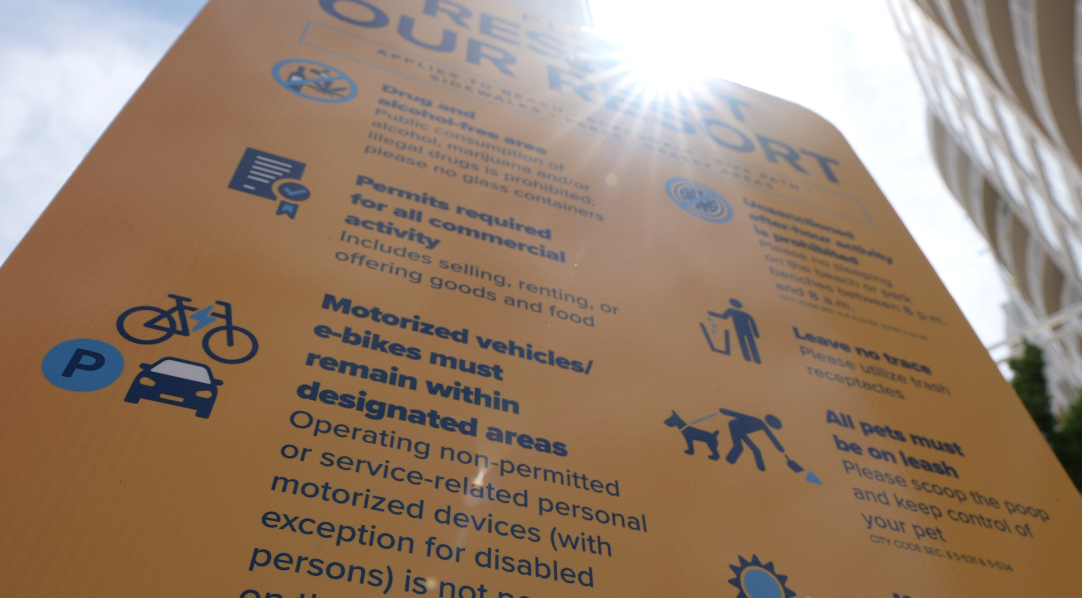 New signs target e-bike safety at Virginia Beach Oceanfront