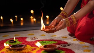 Diwali lamps