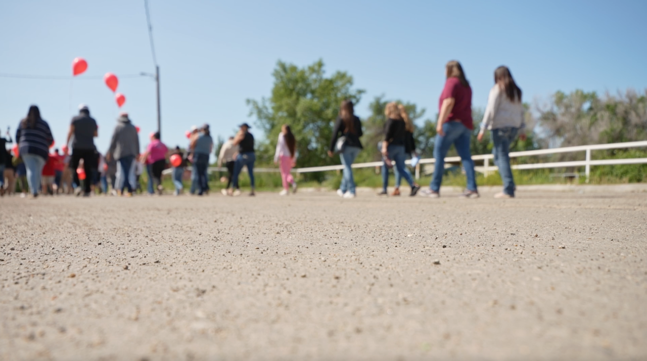 Walk in Sa'wade Birdinground's honor