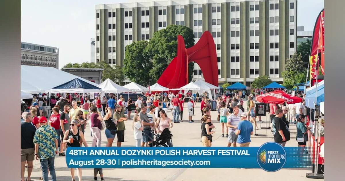 El Festival Polaco de la Cosecha Dozynki regresa a Calder Plaza por su 48º año el viernes