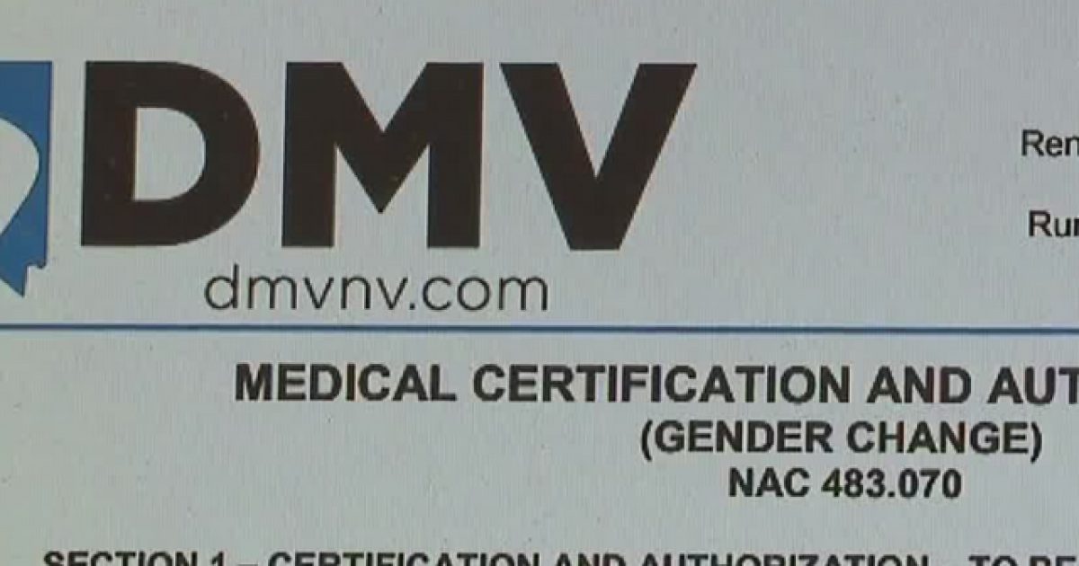 DMV proposes transgender policy change