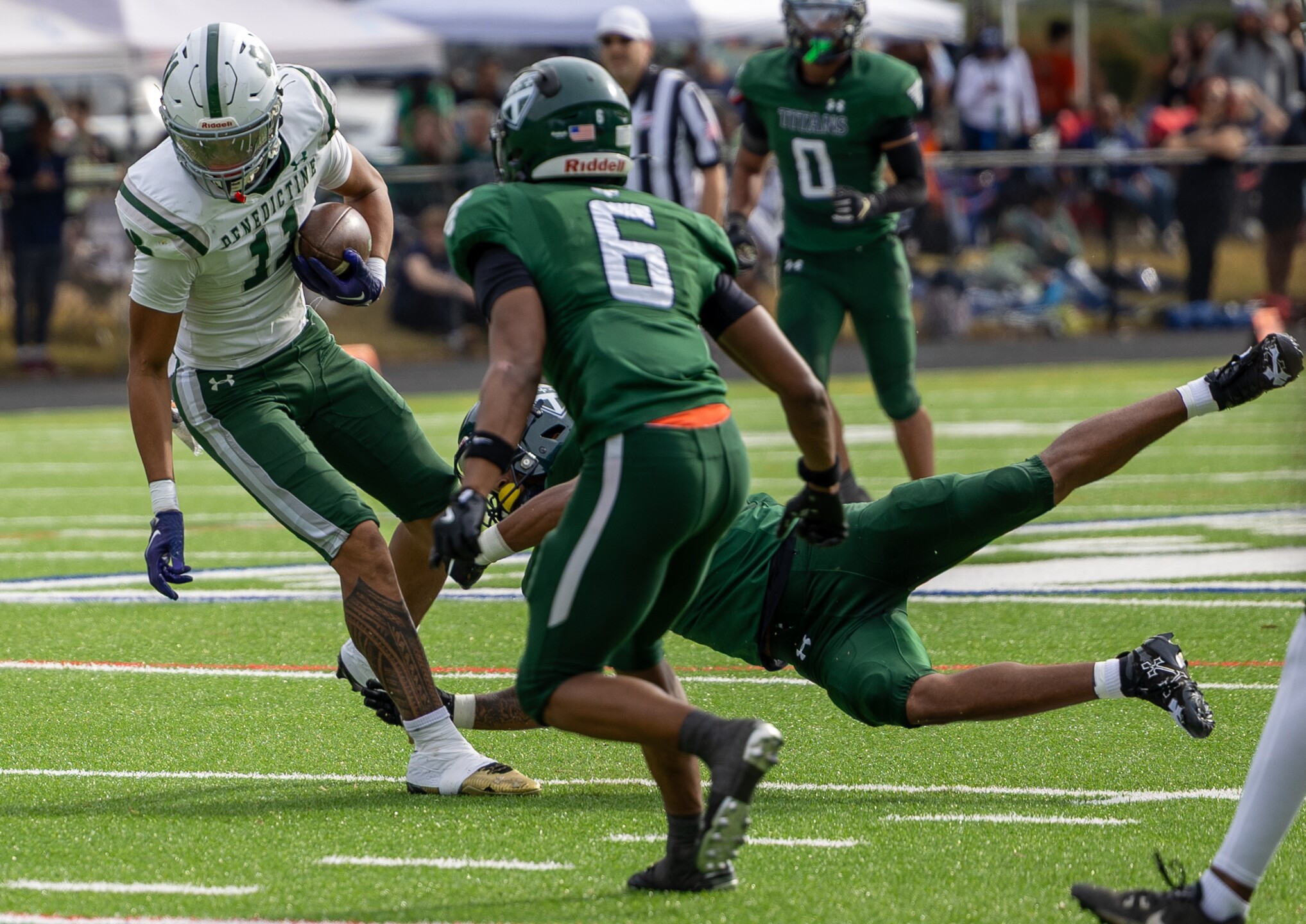 Benedictine wins 3rd straight VISAA title with 20-0 shutout of Trinity