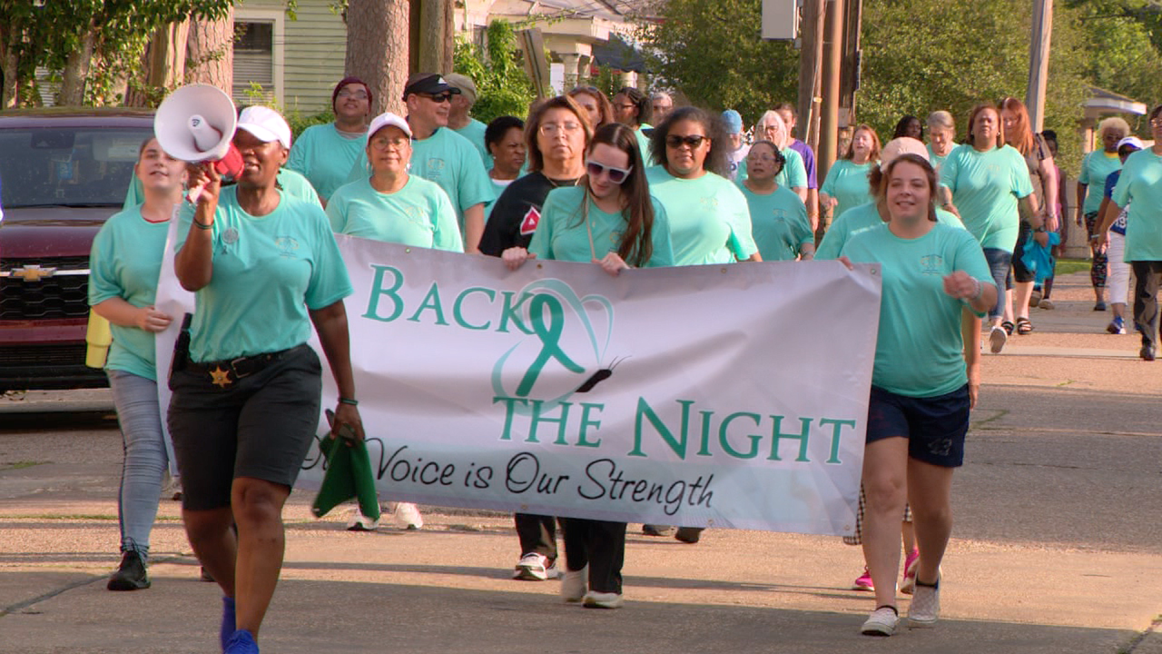23rd annual Take Back the Night event unites Opelousas community