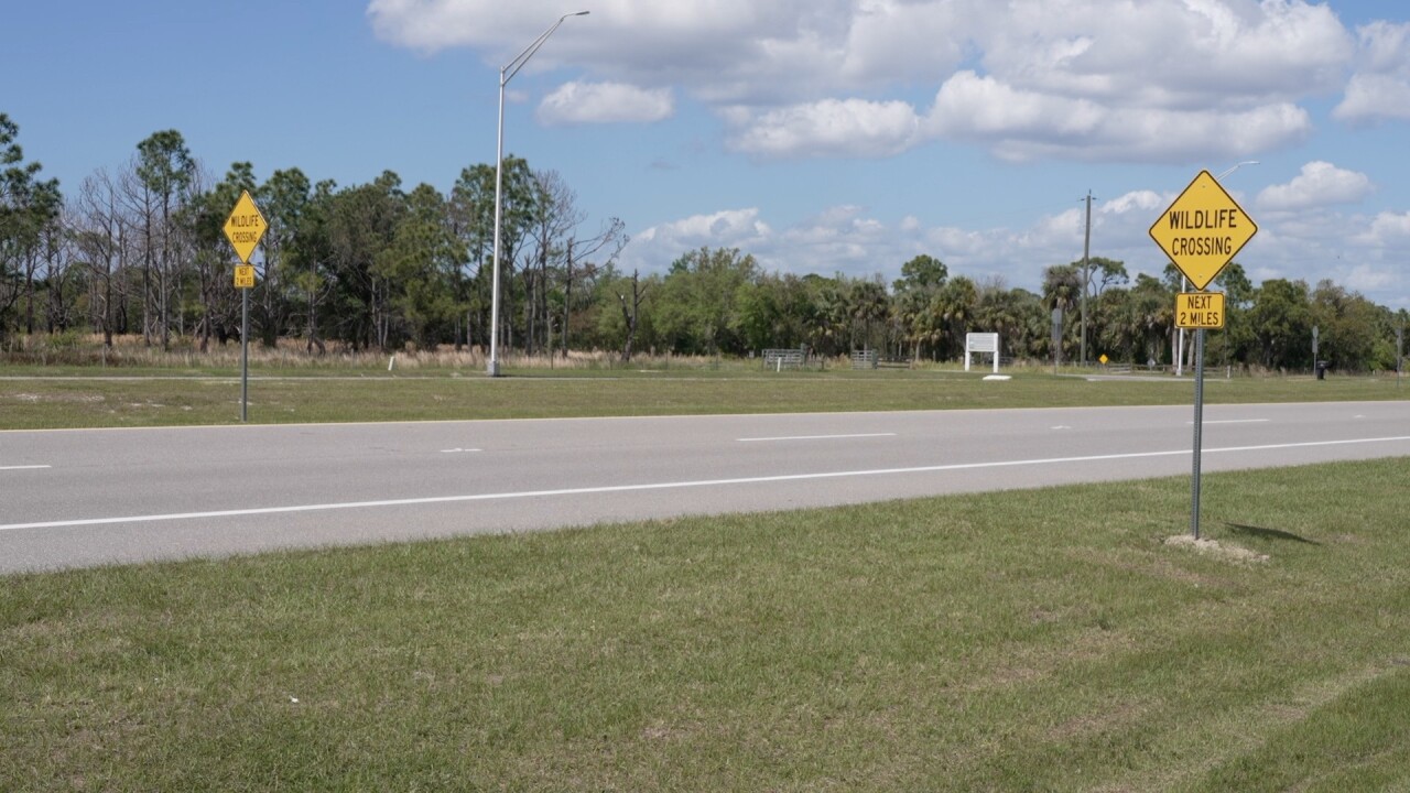 Wildlife Crossing Signs