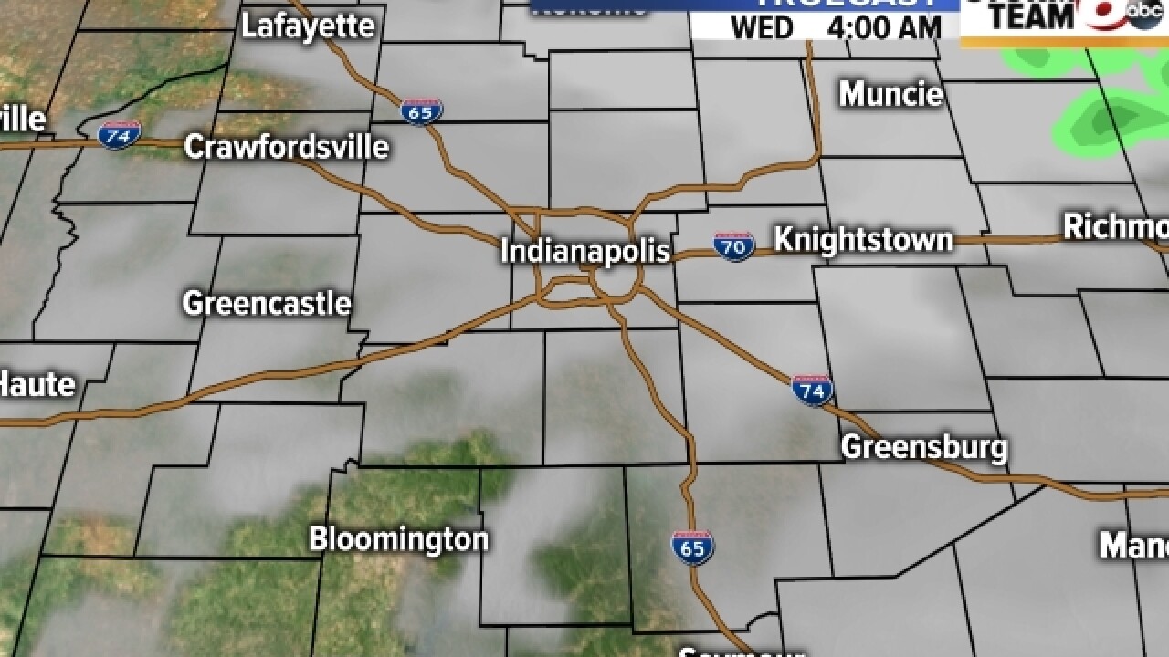 TIMELINE: More rain on Monday