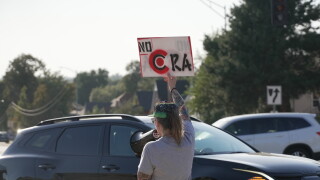 The Center Mall Protest 090326