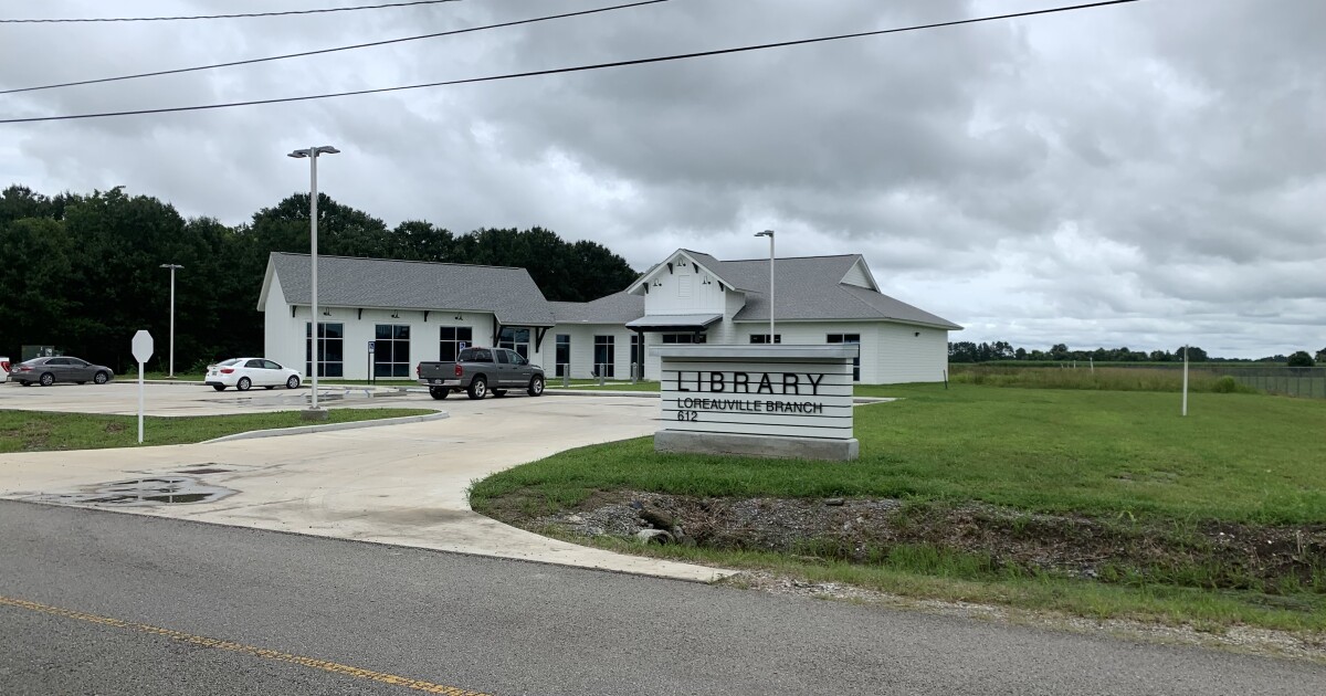 New location of Loreauville Library now open