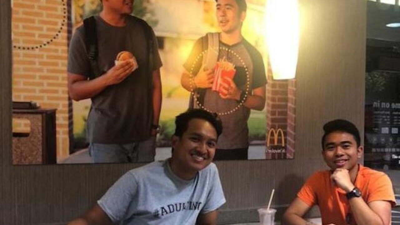 They hung up a fake poster at McDonald's to make a point about representation, and it's still there