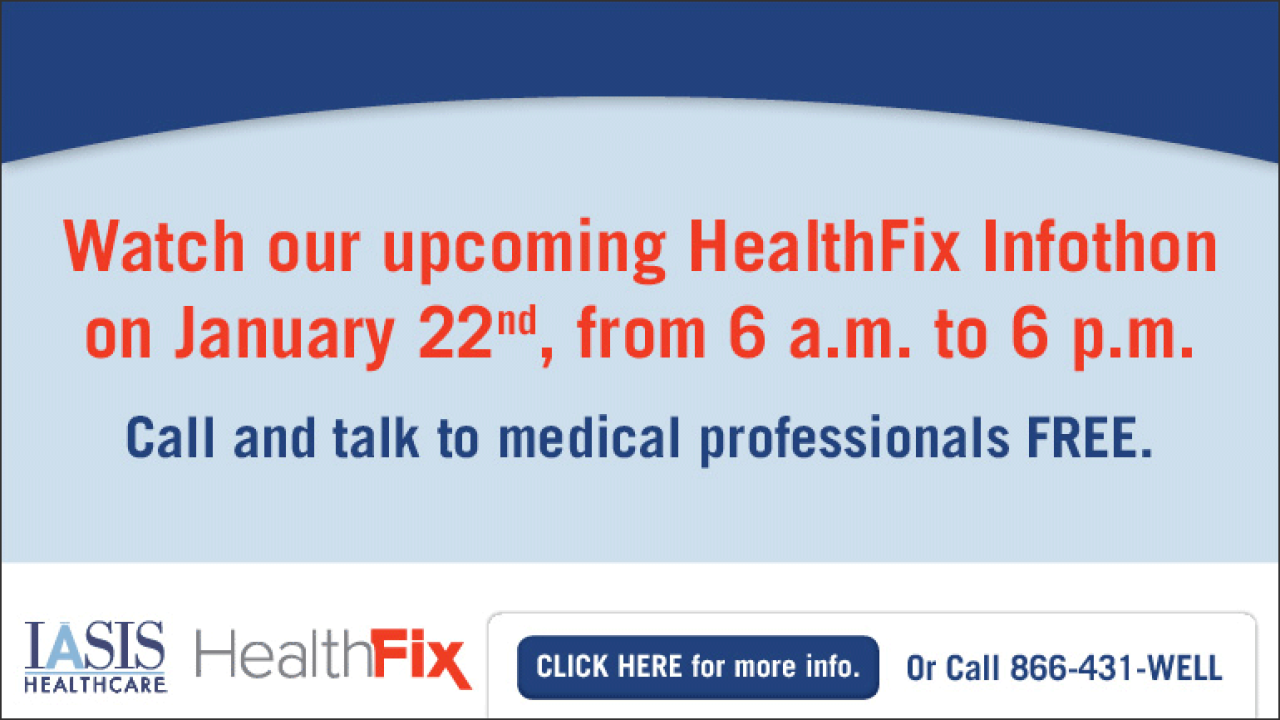 Watch our upcoming HealthFix Infothon on January 22