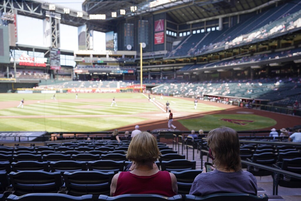 Dbacks Spring Baseball Chase Field - AP Photo