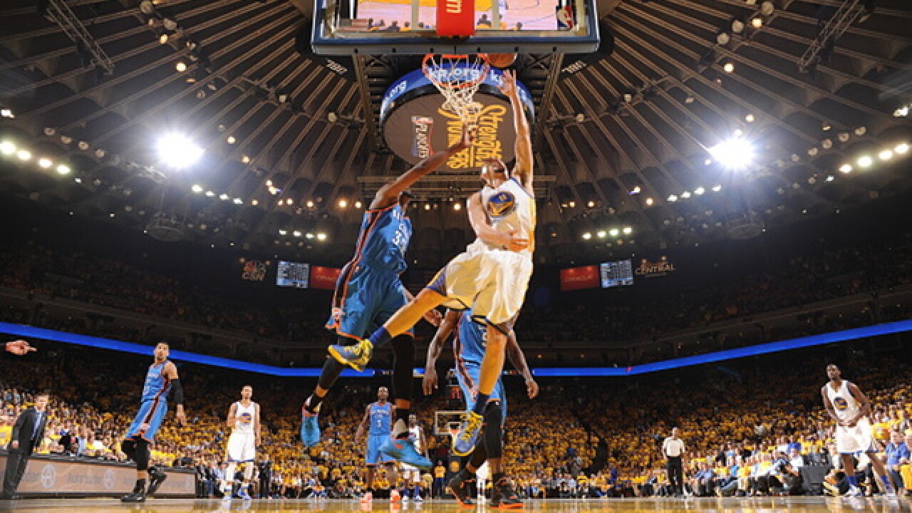 Thunder takes Warriors in Western Conf. Finals