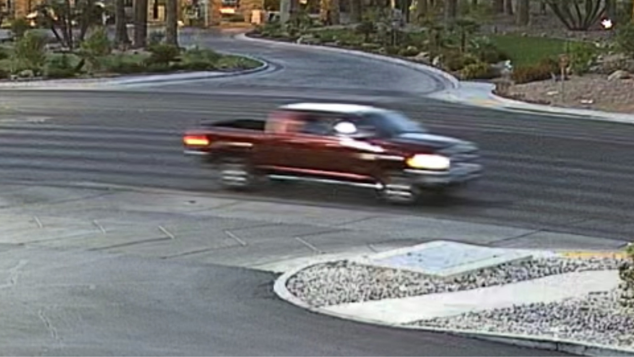 West Tropicana Avenue and South ElCapitan Way hit and run