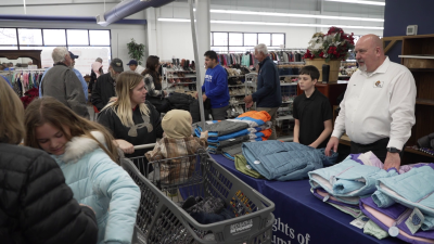 Knights of Columbus hosts kids coats giveaway in Great Falls