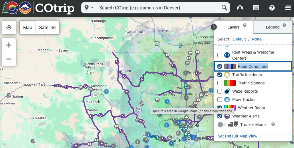 Colorado Department of Transportation_cotrip map