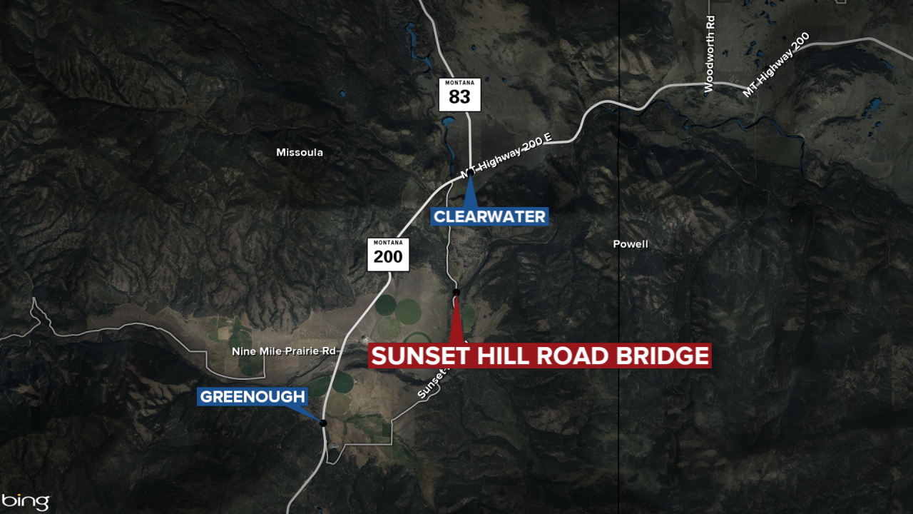 Sunset Hill Bridge Map