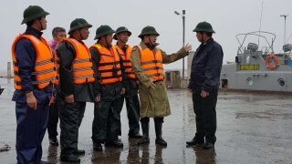 Vietnam braces for typhoon.