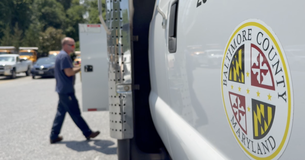 Baltimore County DPW workers staying safe in dangerous heat