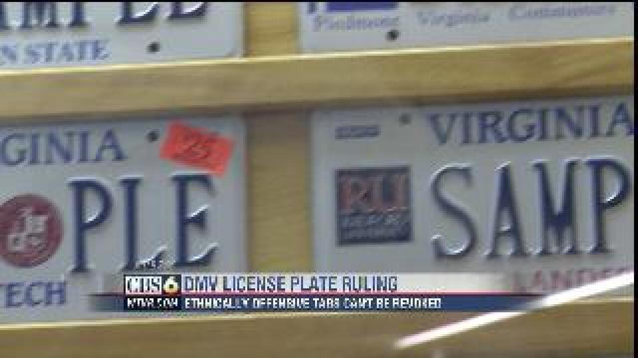 Judge to DMV Give back veteran’s vanity plates or find better reason