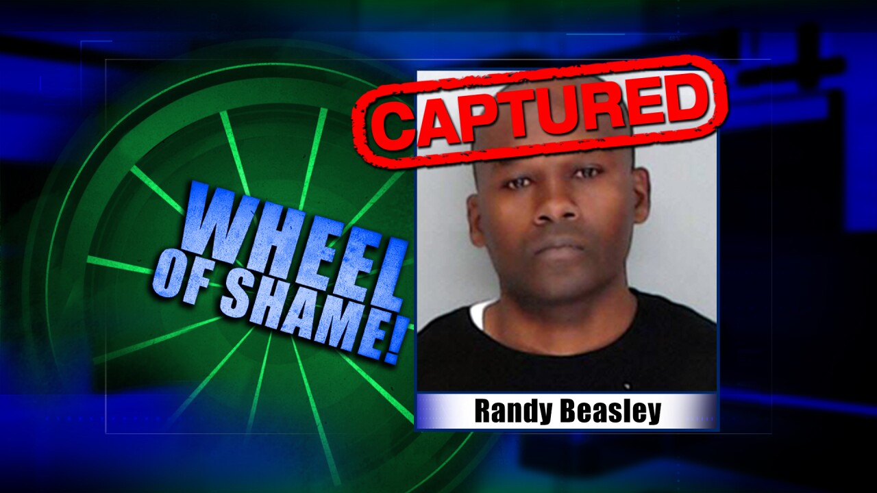 Wheel Of Shame Fugitive Arrested: Randy Beasley