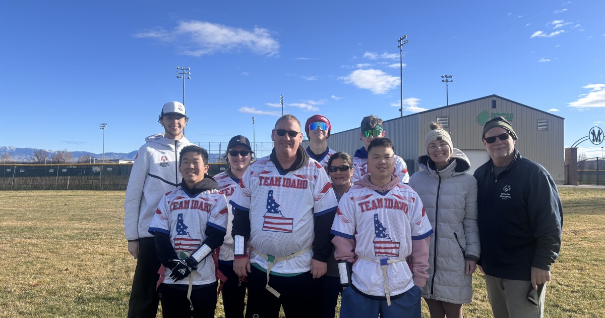 Team Idaho Flag Football Athletes Train for 2026 Special Olympics USA Games