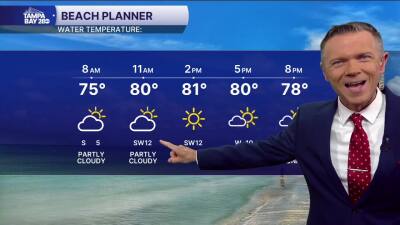 Forecast: Earlier sea breeze today keeps coast in the 80s