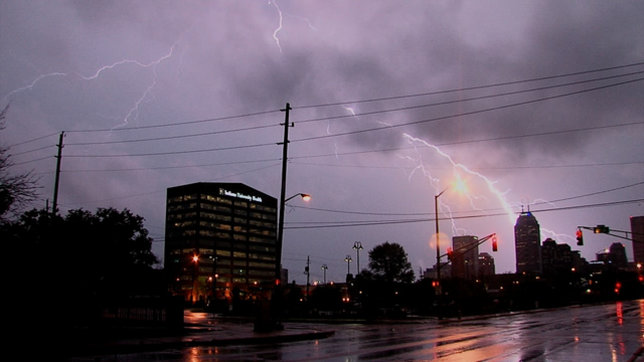 PHOTOS: Ominous skies and storm damage