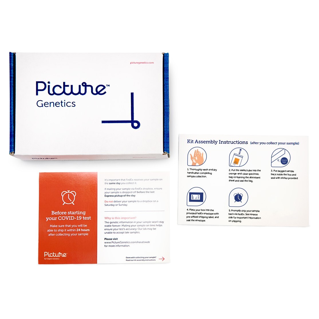 thumbnail_PictureGenetics_COVID kit + instructions.jpg