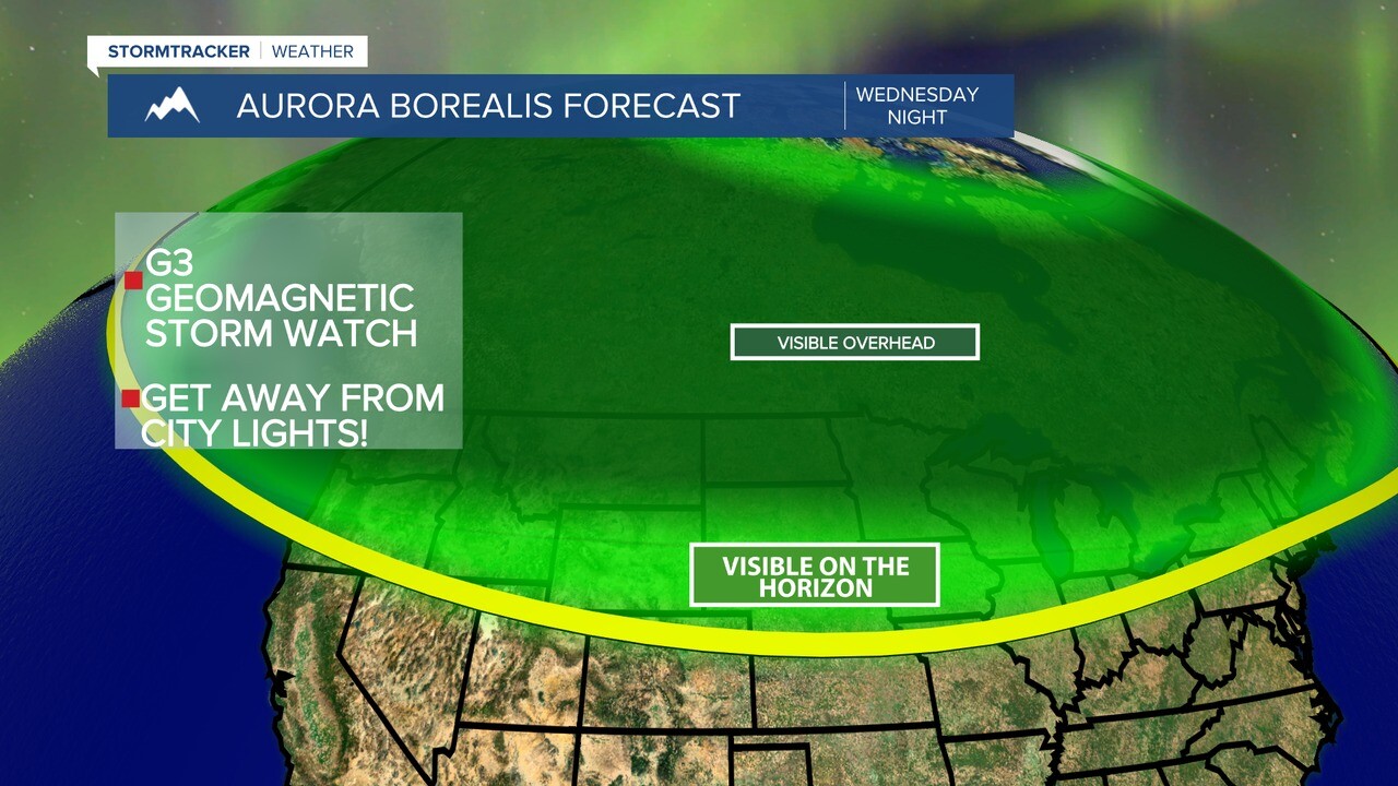 Aurora Borealis forecast (August 17 2022)