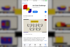 Art Club Challenge is for sale on the Apple App Store.