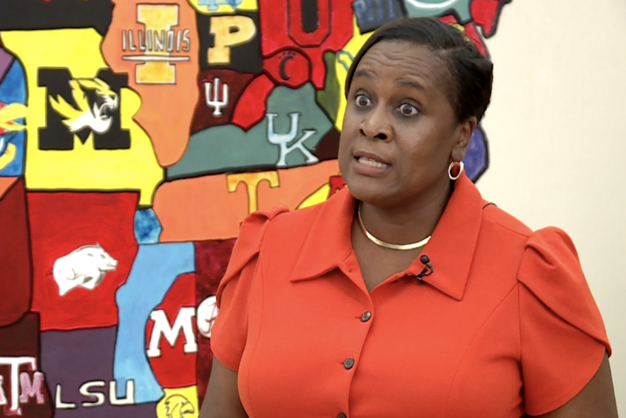 Dr Glenda Sheffield the chief academic officer for the School District of Palm Beach County April 16 2024.png