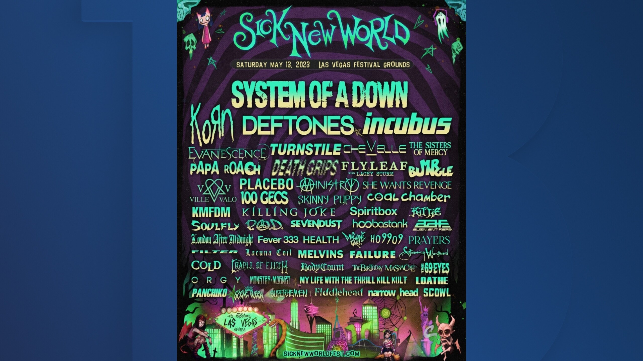 Sick New World Festival brings hard rock, alternative music to Las