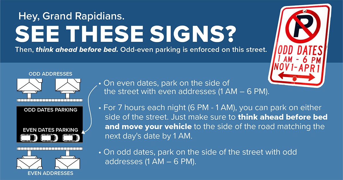 odd-even parking laws