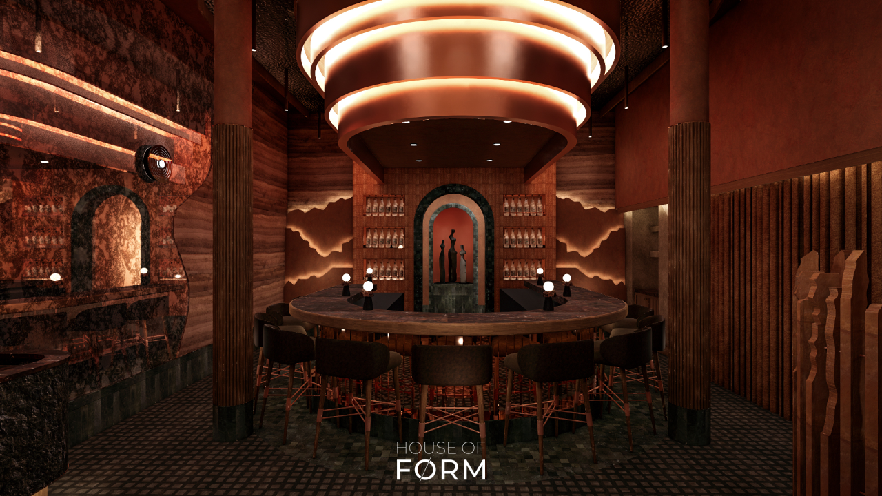 Rendering of ‘Calita’ Bar