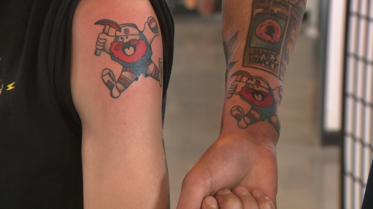 Diehard fans win Denver shop's contest for free Nuggetsinspired tattoos