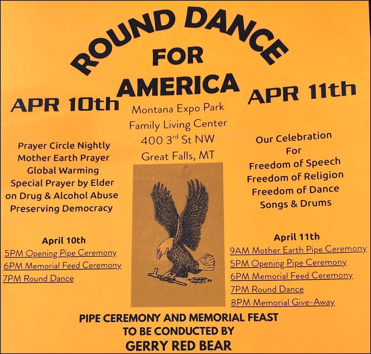'Round Dance For America' planned for April
