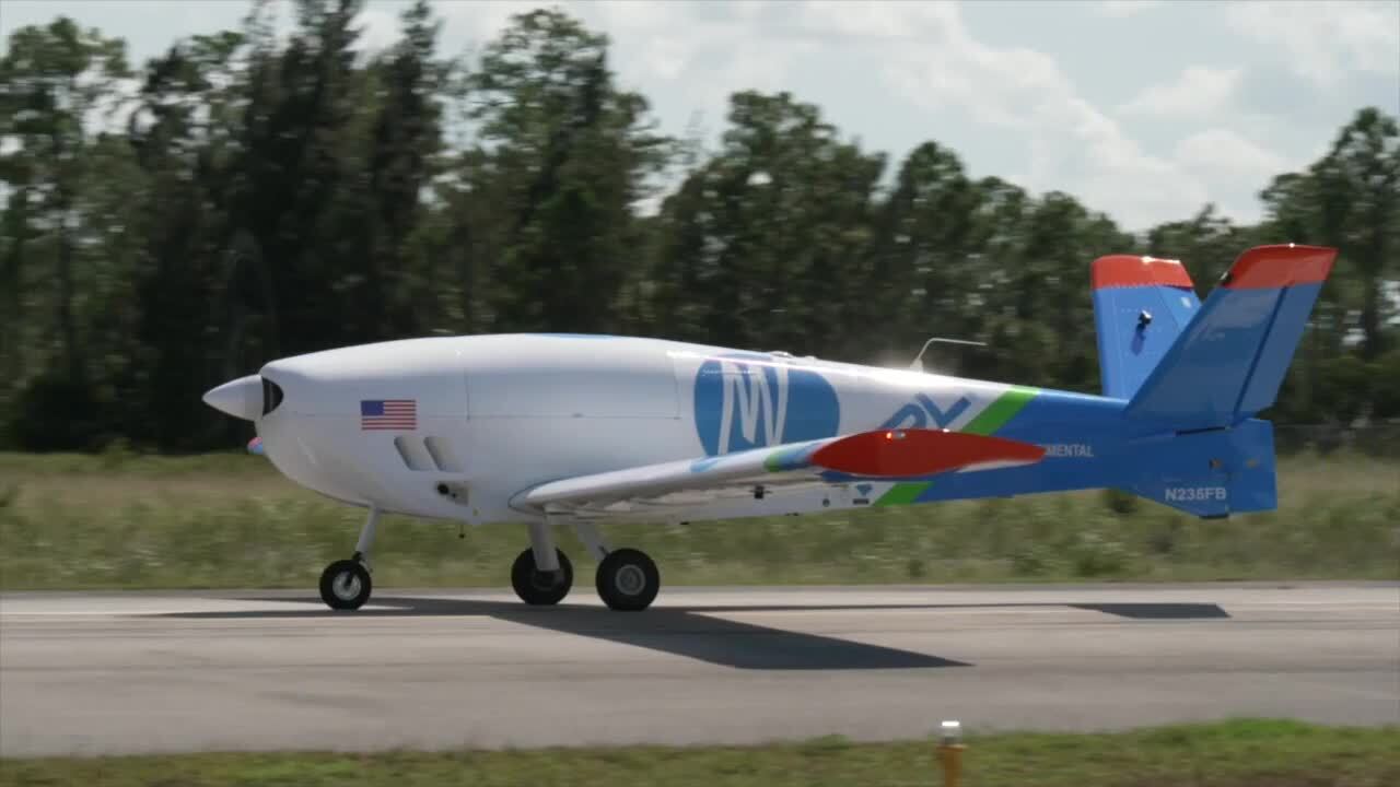 'FPLAir One' drone prepares to launch