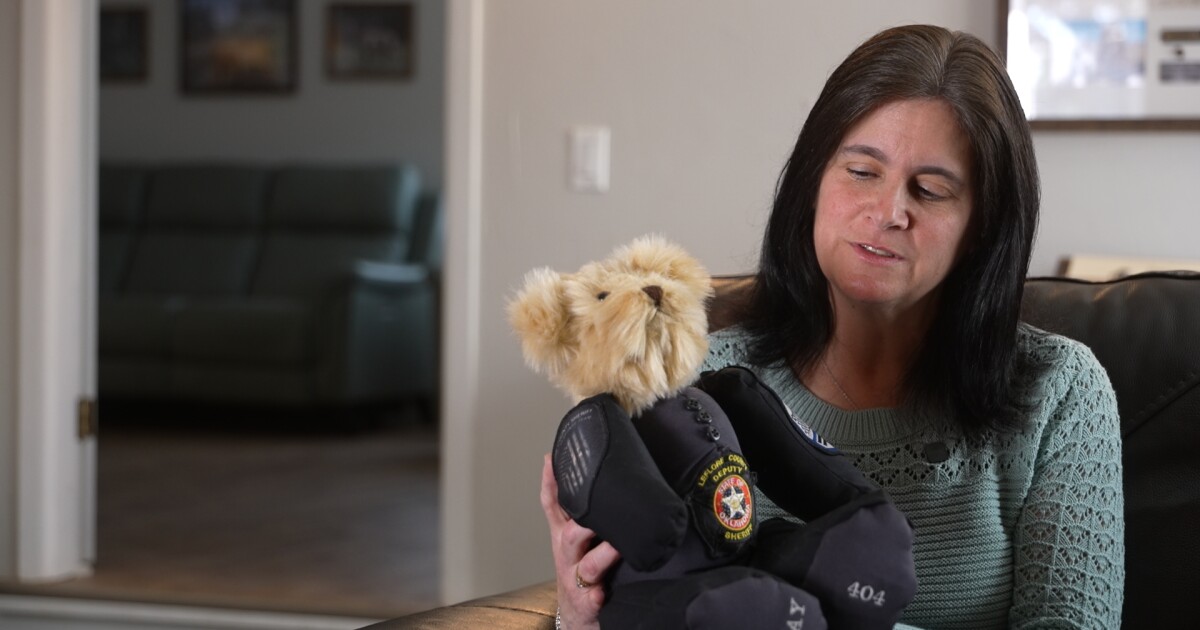 Bears of Honor: Teacher sews teddy bears from fallen officers' uniforms to comfort grieving families