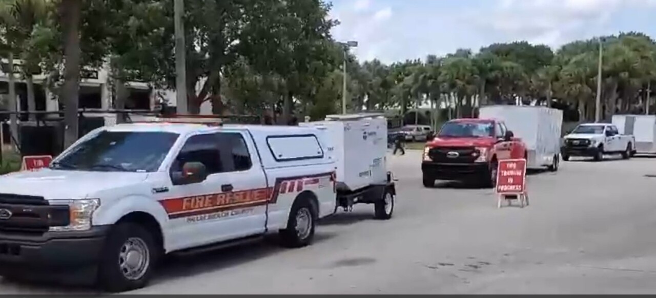 Palm Beach County Fire Rescue personnel headed north. Aug. 29, 2023.jpg