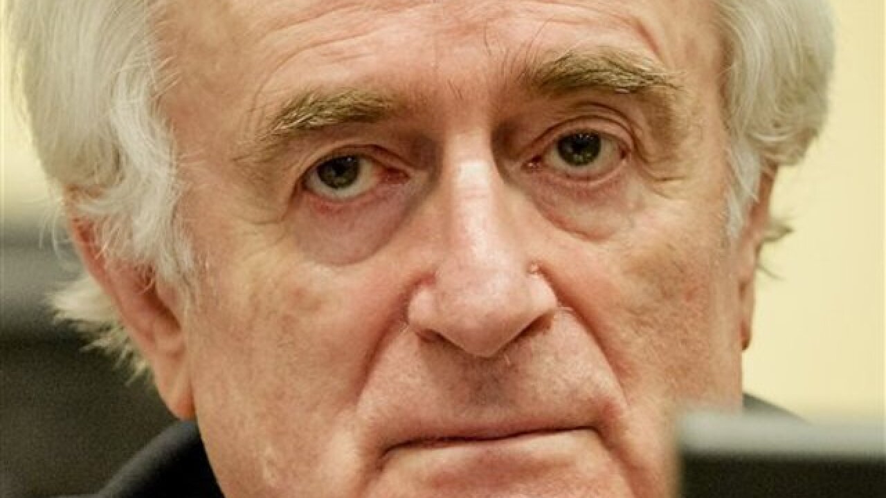 Karadzic convicted of genocide