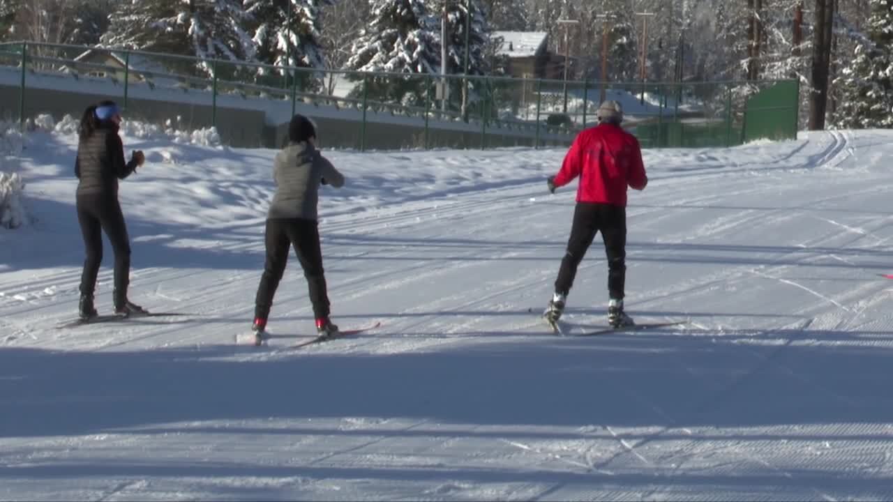 cross country skiing