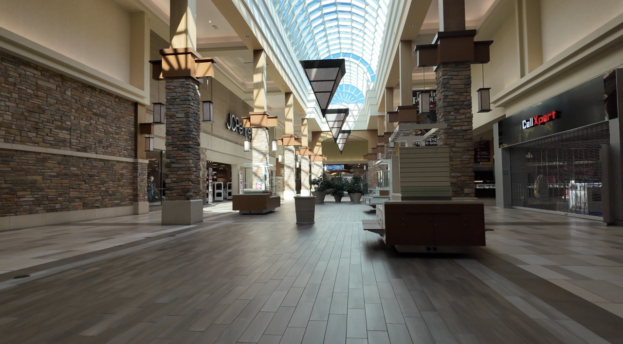 Inside Brookfield Square Mall