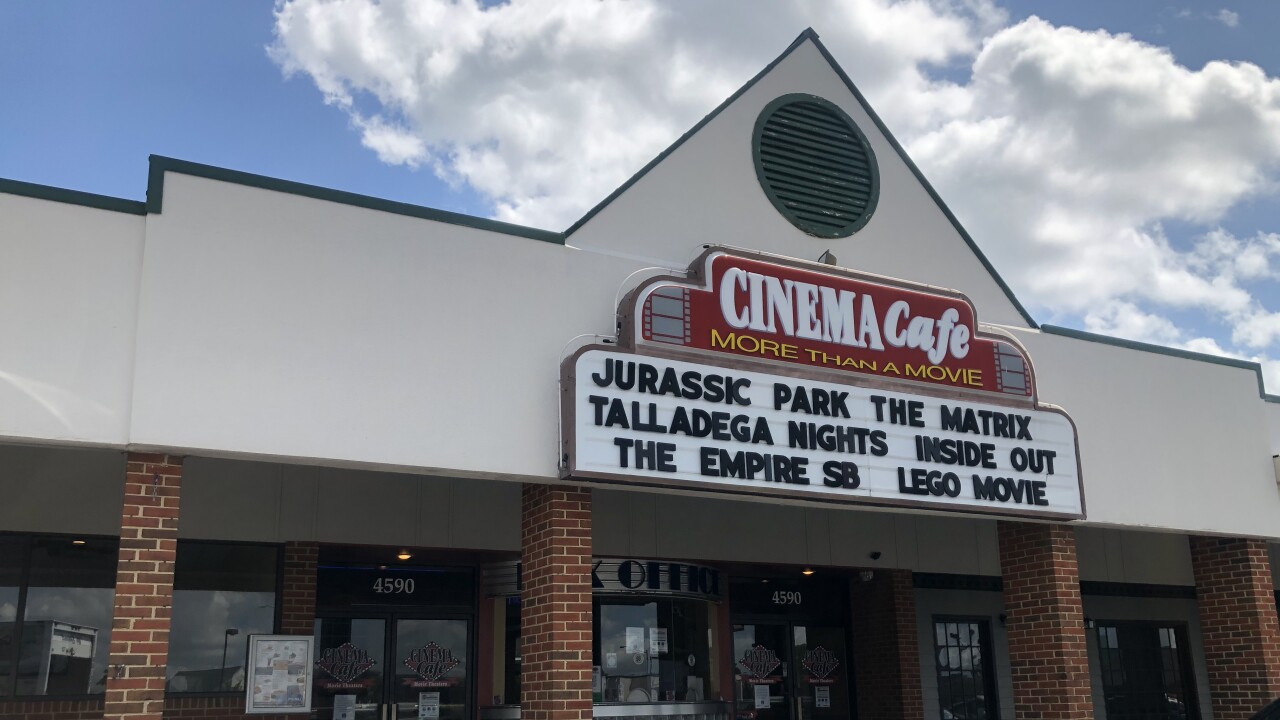 Cinema Café reopens select locations after 4month shutdown
